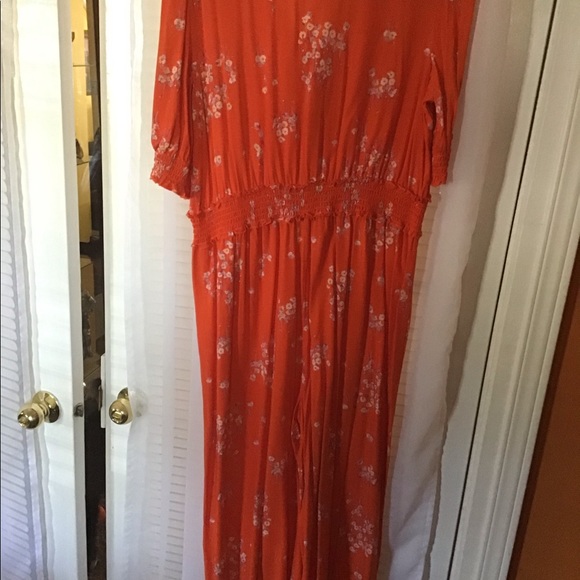 Summer jumpsuit..wide leg..women sz l - Picture 3 of 3